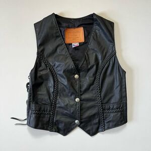 Vintage Walter Dyer Leather Vest